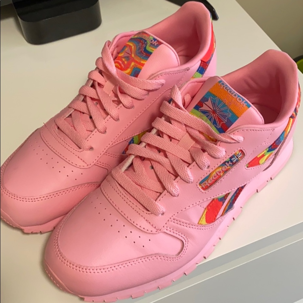Reebok Classics Pink Tye Dye GS